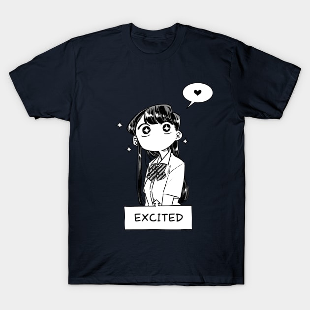 Komi Can't Communicate T-Shirt by SirTeealot